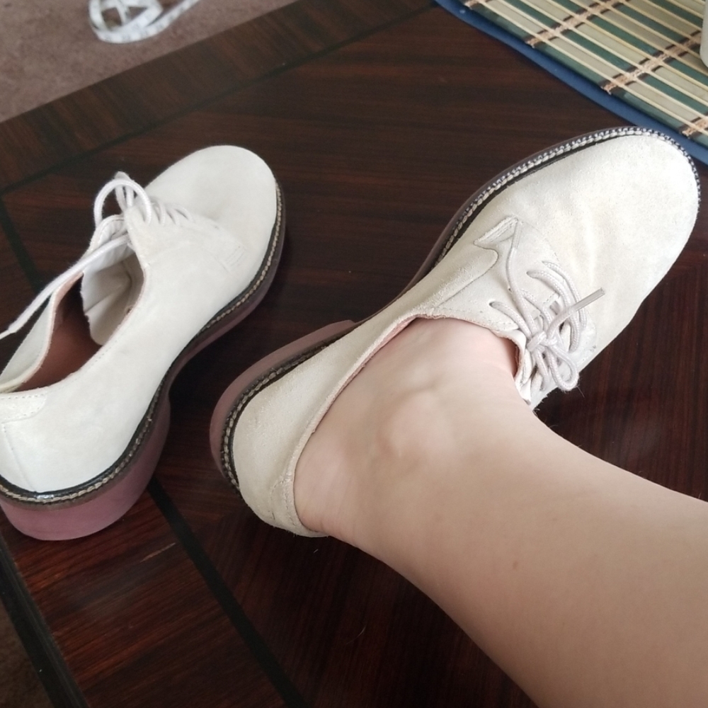 Leather Shoes with Rubbet Soles